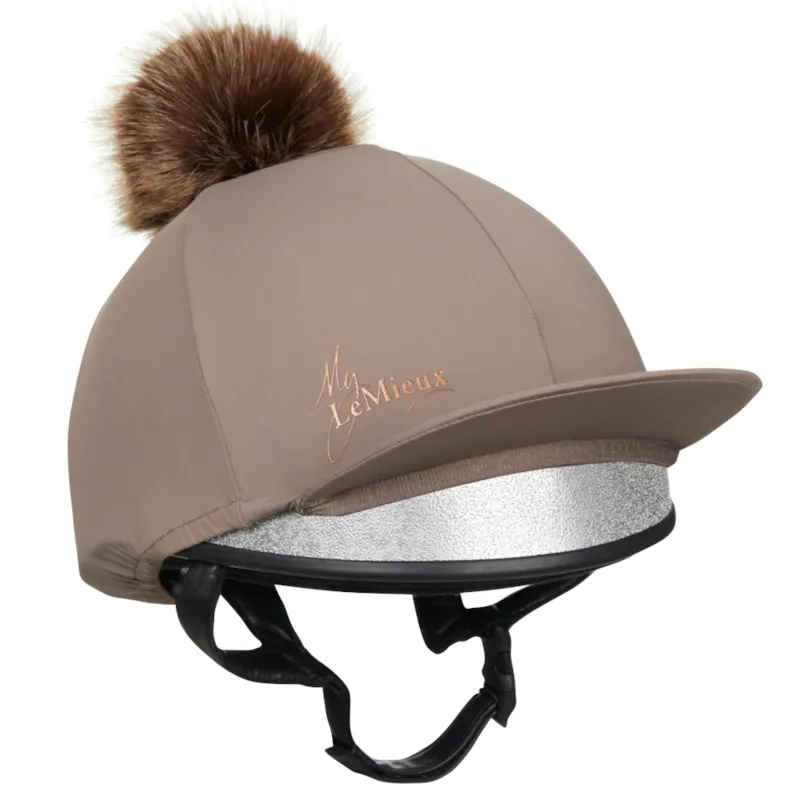 LeMieux Pom Pom Hat Silk Truffle